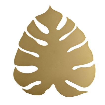 Aplique de parede MONSTERA 3xG9/8W/230V dourado