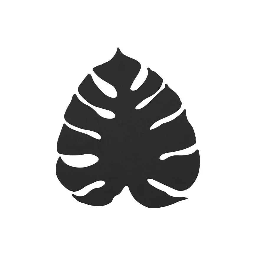 Aplique de parede MONSTERA 3xG9/8W/230V preto