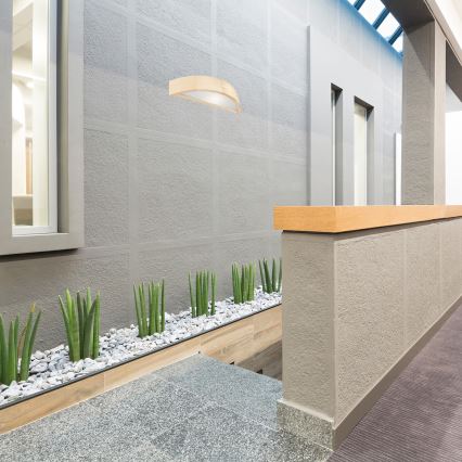 Aplique de parede NATURAL 1xE27/60W/230V pinho/bege