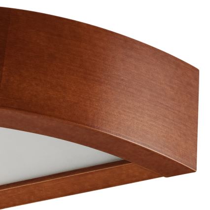 Aplique de parede NATURAL 1xE27/60W/230V pinho/castanho
