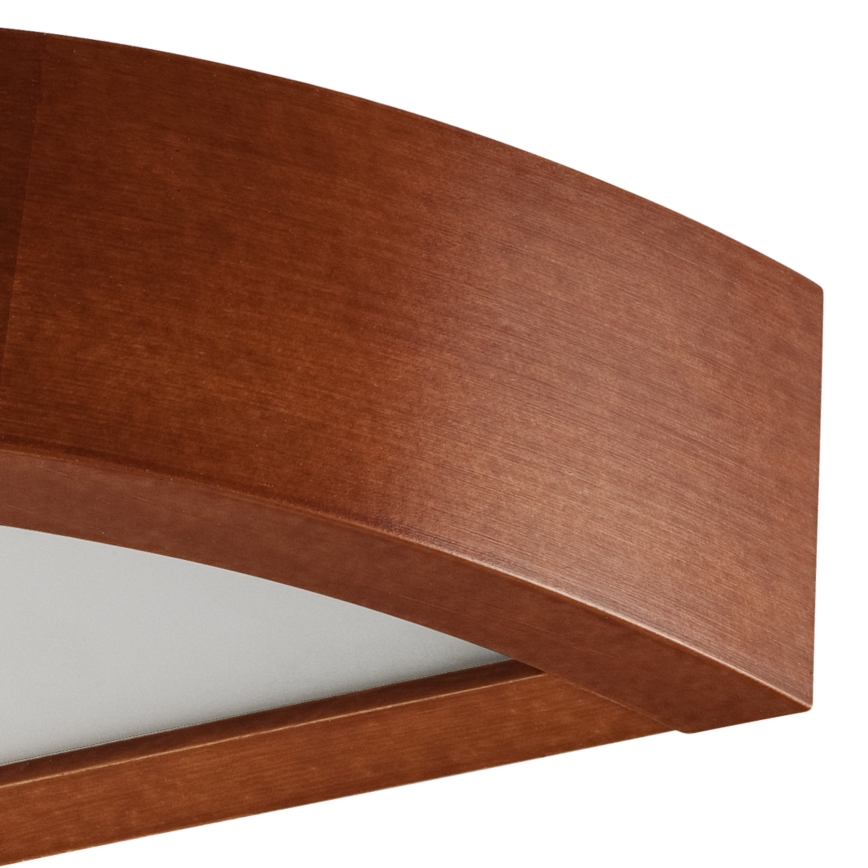 Aplique de parede NATURAL 1xE27/60W/230V pinho/castanho