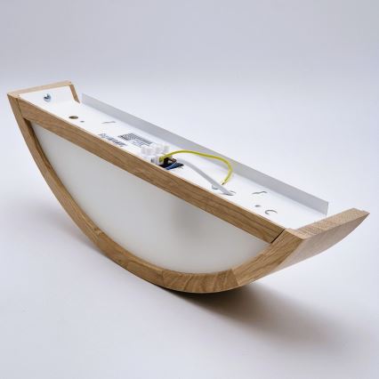 Aplique de parede OAK 1xE27/60W/230V carvalho