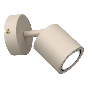 Aplique de parede orientável DEMIA 1xGU10/8W/230V bege