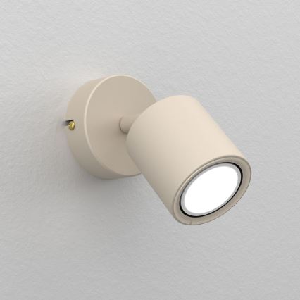 Aplique de parede orientável DEMIA 1xGU10/8W/230V bege