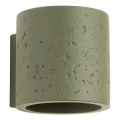 Aplique de parede orientável ORBIS 1xG9/8W/230V betão/verde
