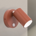 Aplique de parede orientável PENN 1xGU10/13W/230V, cor tijolo