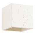 Aplique de parede orientável QUAD 1xG9/8W/230V betão/creme