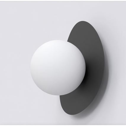 Aplique de parede OVO 1xG9/8W/230V preto