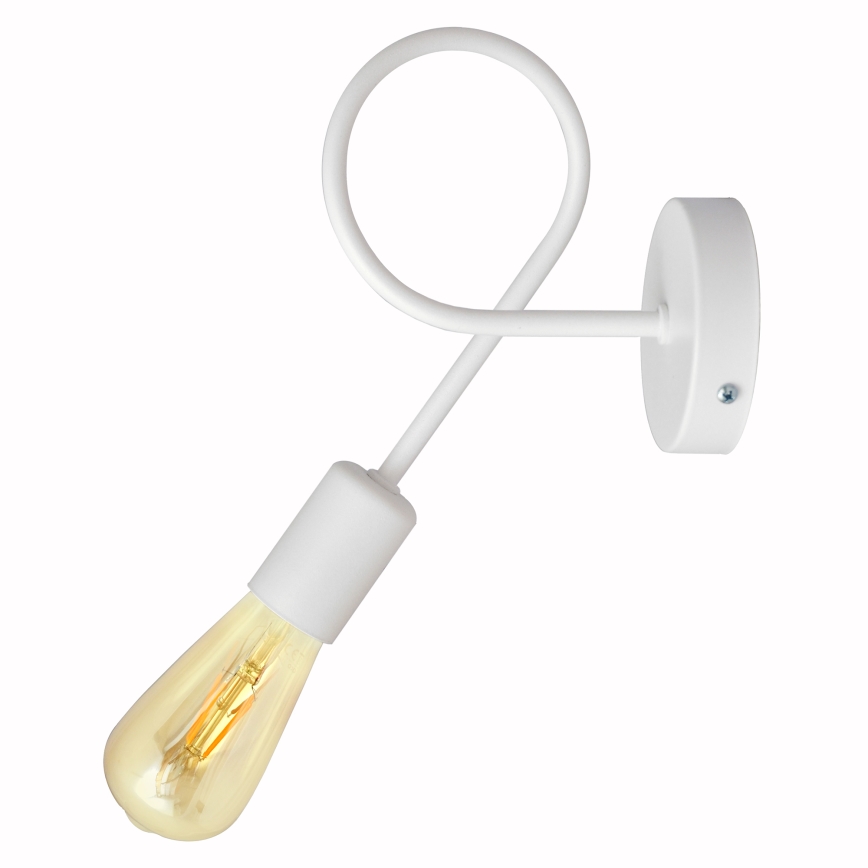 Aplique de parede OXFORD 1xE27/15W/230V, branco
