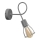 Aplique de parede OXFORD 1xE27/15W/230V cinzento