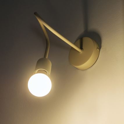 Aplique de parede OXFORD 1xE27/15W/230V cor creme