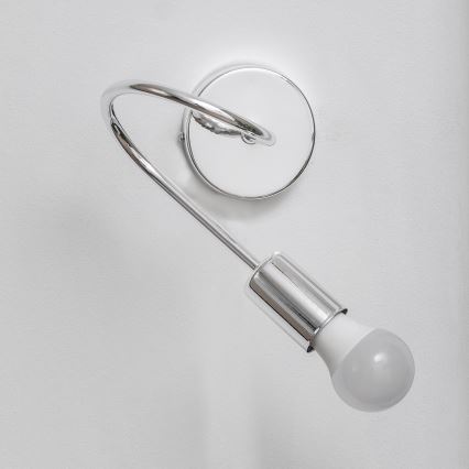 Aplique de parede OXFORD 1xE27/15W/230V cromado brilhante