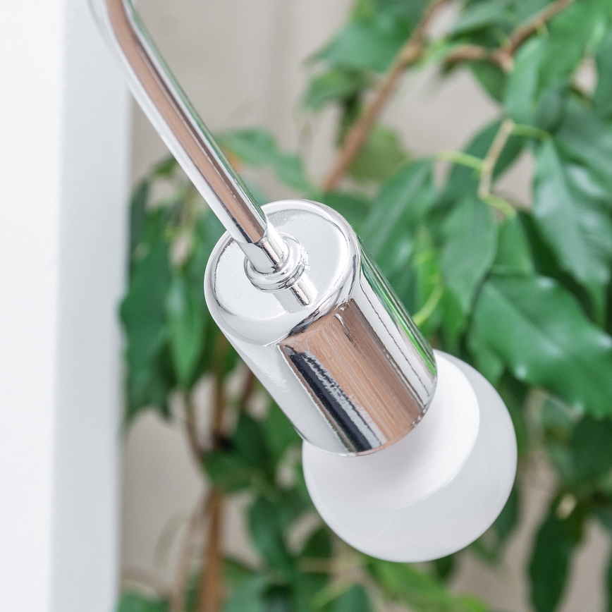 Aplique de parede OXFORD 1xE27/15W/230V cromo brilhante