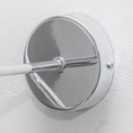 Aplique de parede OXFORD 1xE27/15W/230V cromo brilhante