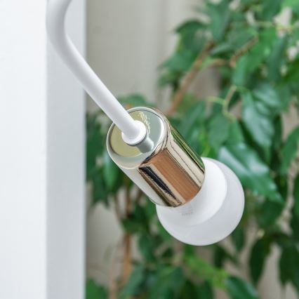 Aplique de parede OXFORD 1xE27/15W/230V dourado/branco