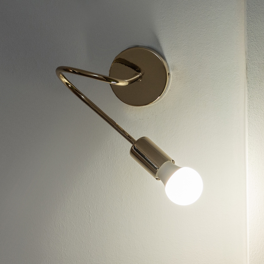 Aplique de parede OXFORD 1xE27/15W/230V dourado