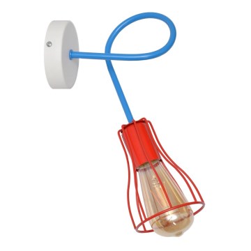 Aplique de parede OXFORD 1xE27/15W/230V vermelho