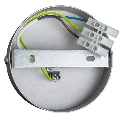 Aplique de parede PAFOS 1xE27/15W/230V cromado brilhante