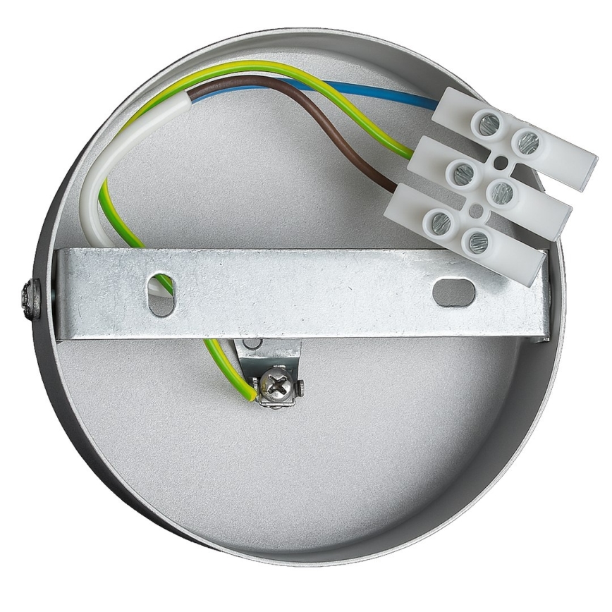 Aplique de parede PAFOS 1xE27/15W/230V cromado brilhante