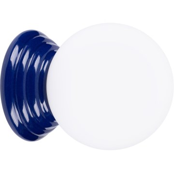 Aplique de parede para casa de banho ZORI 1xG9/8W/230V IP44 azul