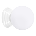 Aplique de parede para casa de banho ZORI 1xG9/8W/230V IP44 branco