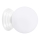 Aplique de parede para casa de banho ZORI 1xG9/8W/230V IP44 branco