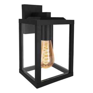 Aplique de parede para exterior 1xE27/40W/230V IP54 preto