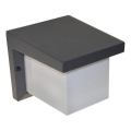 Aplique de parede para exterior ARIANA 1xE27/40W/230V IP54 antracite