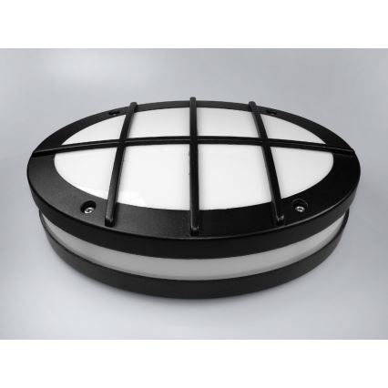Aplique de parede para exterior GALLUN 1xE27/60W/230V IP54 preto