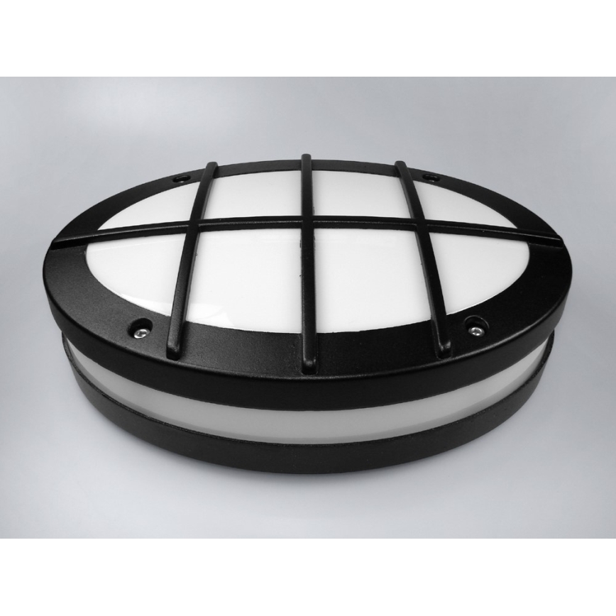 Aplique de parede para exterior GALLUN 1xE27/60W/230V IP54 preto