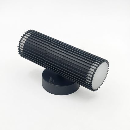 Aplique de parede para exterior LANTHEA 2xGU10/11W/230V IP44 preto