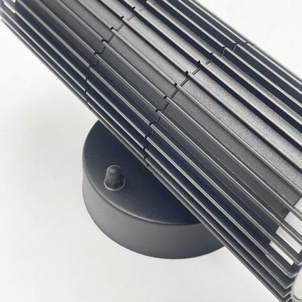 Aplique de parede para exterior LANTHEA 2xGU10/11W/230V IP44 preto