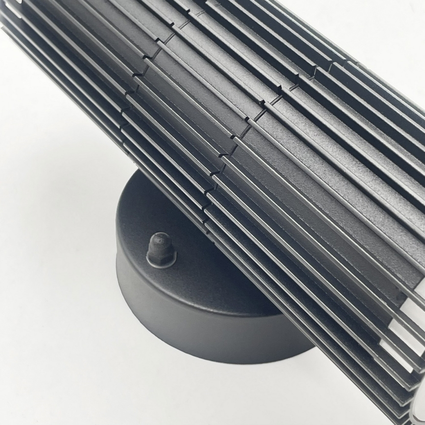 Aplique de parede para exterior LANTHEA 2xGU10/11W/230V IP44 preto