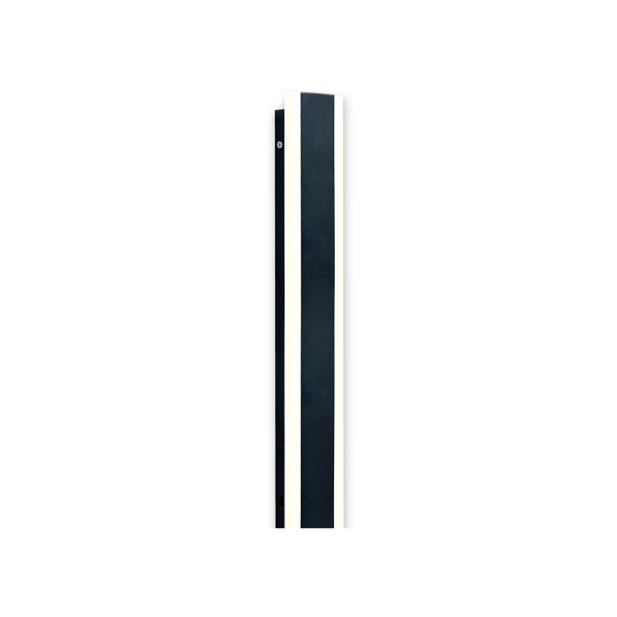 Aplique de parede para exterior LED MIRANA S, 8W, 230V, 4000K, IP44, 30 cm, preto