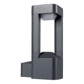 Aplique de parede para exterior PEVO 1xGX53/11W/230V IP44 antracite
