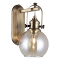 Aplique de parede POLINO 1xE27/40W/230V bronze