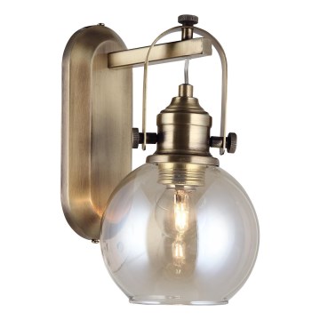 Aplique de parede POLINO 1xE27/40W/230V bronze