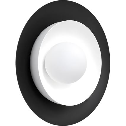 Aplique de parede POPPI 1xG9/8W/230V preto/branco