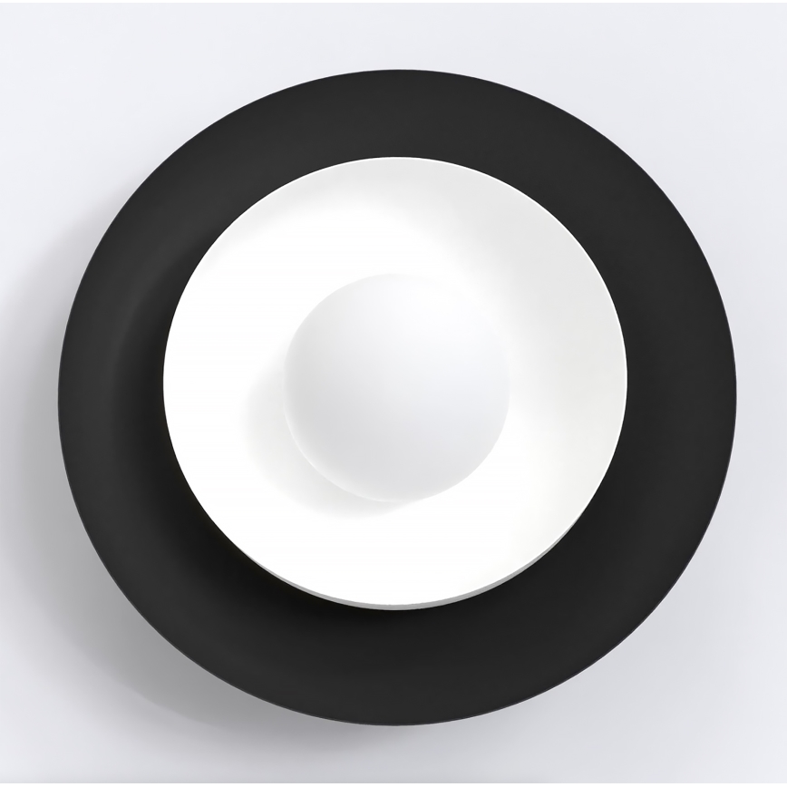 Aplique de parede POPPI 1xG9/8W/230V preto/branco