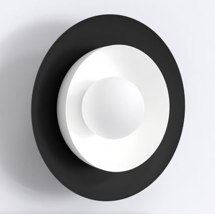Aplique de parede POPPI 1xG9/8W/230V preto/branco