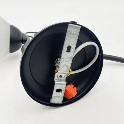 Aplique de parede RETRO 1xE27/60W/230V preto/branco