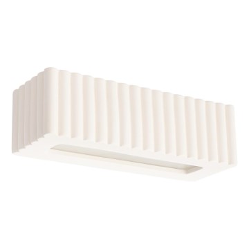 Aplique de parede RIGATA 1xE27/15W/230V cerâmica/branca