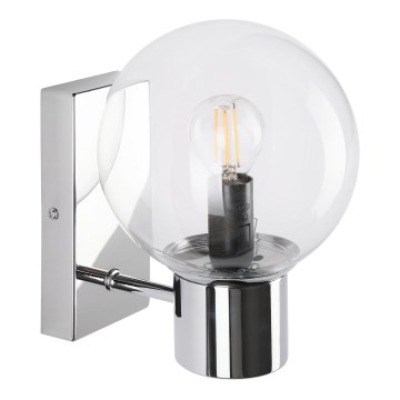 Aplique de parede SFERIO 1xE14/5W/230V cromado brilhante/vidro transparente