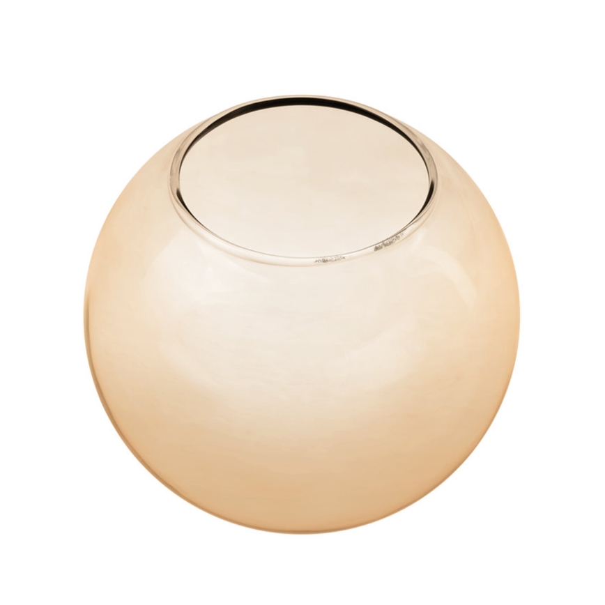 Aplique de parede SFERIO 1xE14/5W/230V latão/bege fumê