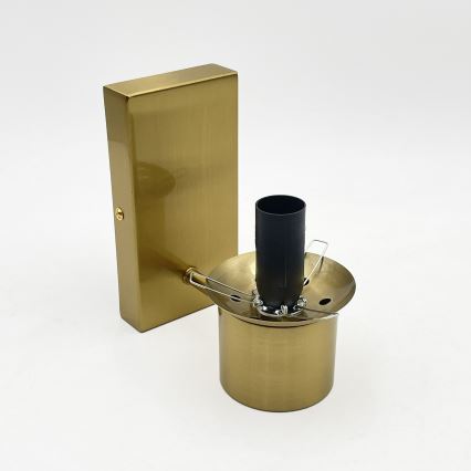 Aplique de parede SFERIO 1xE14/5W/230V latão/bege fumê
