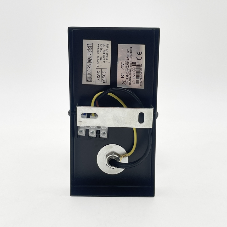 Aplique de parede SFERIO 1xE14/5W/230V preto/fumê