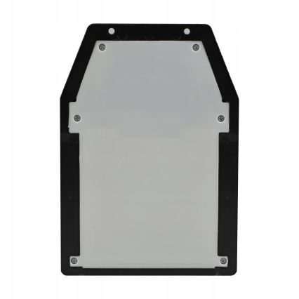 Aplique de parede solar LED com sensor LED/3,7V 600 mAh IP44 preto