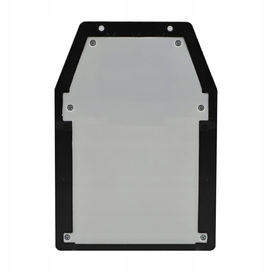 Aplique de parede solar LED com sensor LED/3,7V 600 mAh IP44 preto