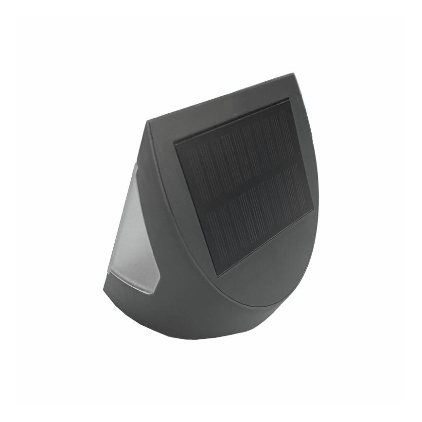 Aplique de parede solar LED com sensor LED/3W/3,7V 3000/4000K 1200 mAh IP54 antracite