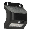 Aplique de parede solar LED com sensor SOLTO LED/3W/3,7V 4000K IP54 1200 mAh preto